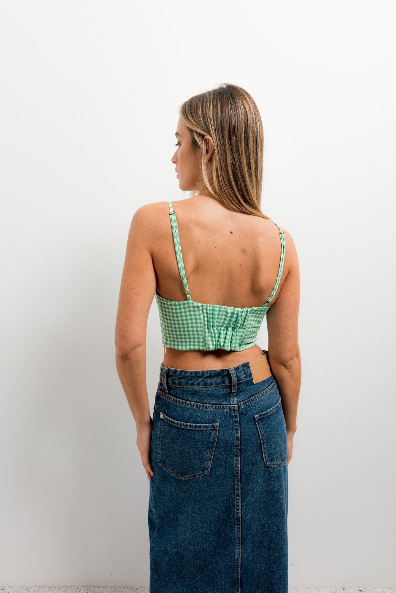 Bustier Top green