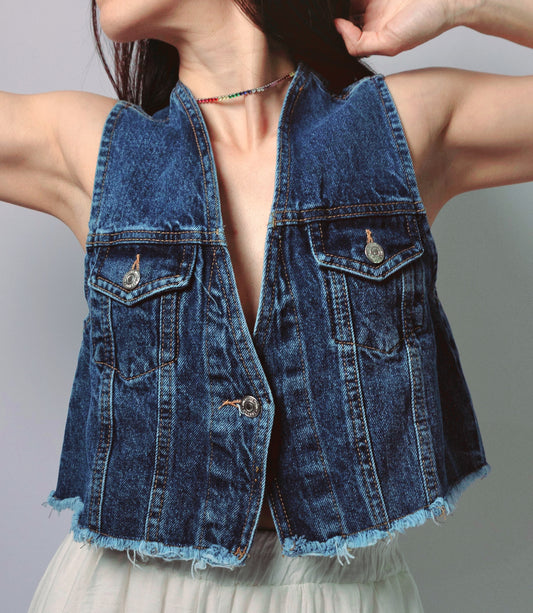 Denim  Vest