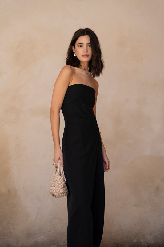 Strapless Pareo Jumpsuit